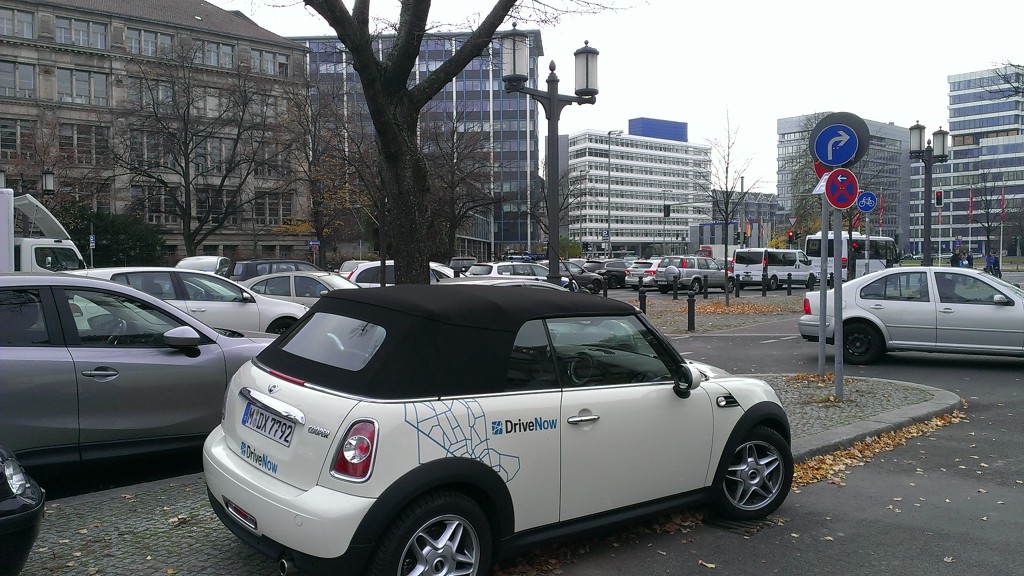 schicker Mini von DriveNow